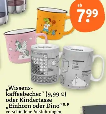 tegut Wissens-kaffeebecher Angebot