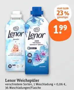 tegut Lenor sensitiv Angebot