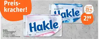 tegut Hakle toilettenpapier Angebot