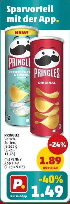 PENNY Pringles chips Angebot