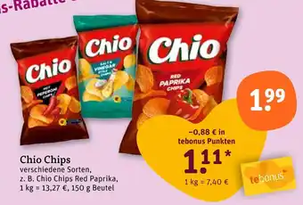 tegut Chio chips Angebot