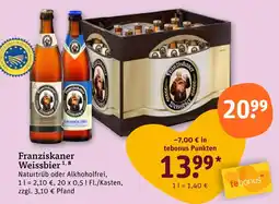 tegut Franziskaner weissbier Angebot