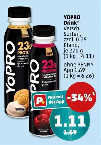 PENNY Yopro drink Angebot