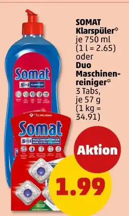 PENNY Somat klarspüler oder duo maschinenreiniger Angebot