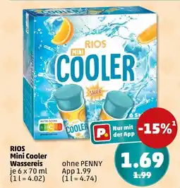 PENNY Rios mini cooler wassereis Angebot