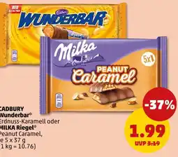 PENNY Cadbury oder milka wunderbar oder riegel Angebot