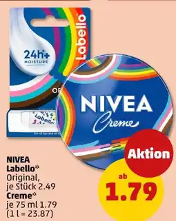 PENNY Nivea labello oder creme Angebot