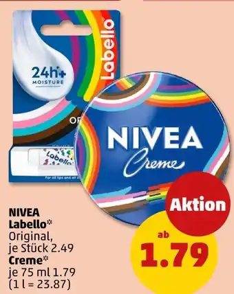 PENNY Nivea labello oder creme Angebot