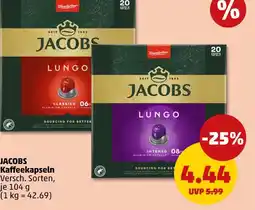 PENNY Jacobs kaffeekapseln classico Angebot