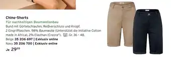 Tchibo Chino-shorts Angebot