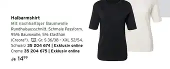Tchibo Halbarmshirt schwarz Angebot