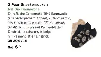 Tchibo Sneakersocken Angebot