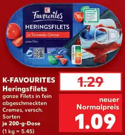 Kaufland K-FAVOURITES Heringsfilets Angebot