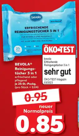 Kaufland BEVOLA Reinigungstücher 3 in 1 Angebot