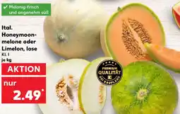 Kaufland Ital. Honeymoonmelone oder Limelon, lose Angebot
