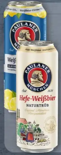 Aldi Nord Paulaner Hefe-Weißbier Naturtrüb Angebot