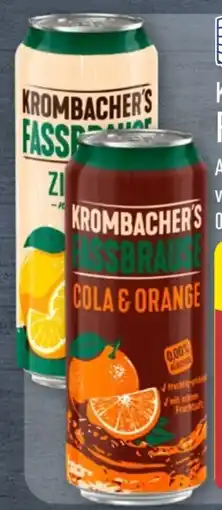 Aldi Nord Krombacher Fassbrause Zitrone Angebot