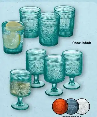 Aldi Nord Crofton Wassergläser 4er-Set Angebot