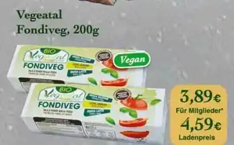 LPG Biomarkt Vegeatal Fondiveg, 200g Angebot