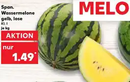 Kaufland Span. Wassermelone gelb, lose Angebot