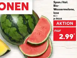 Kaufland Span./ital. Bio Wassermelone, lose Angebot