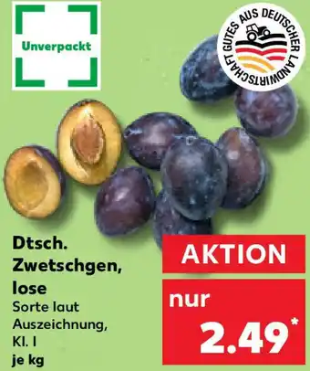 Kaufland Dtsch. Zwetschgen, lose Angebot