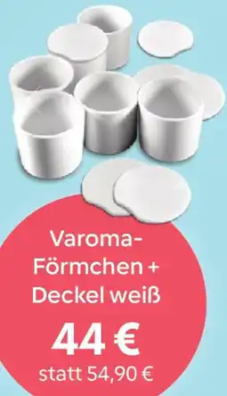 Vorwerk Varoma Förmchen + Deckel weiẞ Angebot