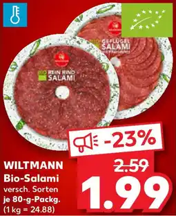 Kaufland WILTMANN Bio-Salami Angebot
