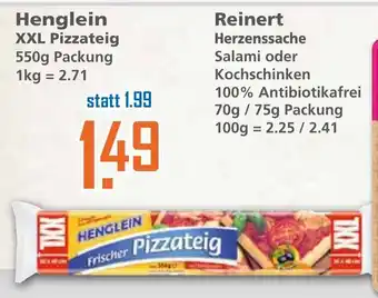 Klaas und Kock Henglein XXL Pizzateig 550g Angebot