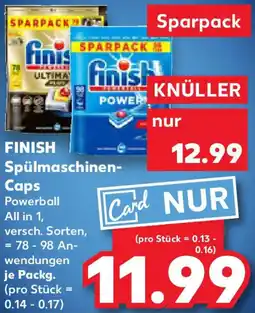 Kaufland FINISH Spülmaschinen Caps Angebot