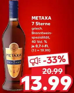 Kaufland METAXA 7 Sterne Angebot