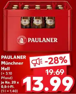 Kaufland PAULANER Münchner Hell Angebot