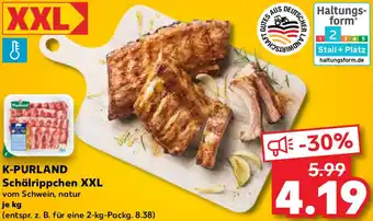 Kaufland K-PURLAND Schälrippchen XXL Angebot