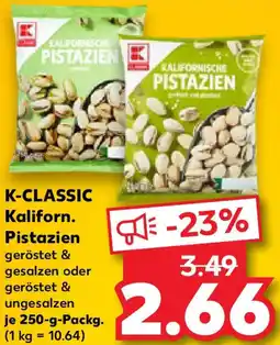 Kaufland K-CLASSIC Kaliforn. Pistazien Angebot