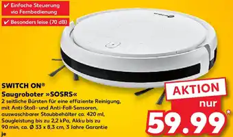 Kaufland SWITCH ON Saugroboter SOSRS Angebot