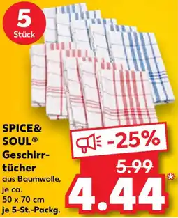 Kaufland SPICE& SOUL Geschirrtücher Angebot