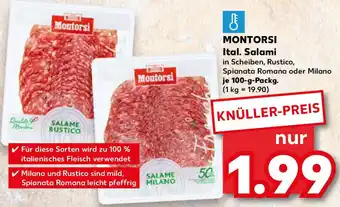 Kaufland MONTORSI Ital. Salami Angebot