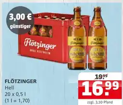 Getränke Quelle Flötzinger hell Angebot