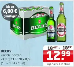 Getränke Quelle Beck's beck's Angebot