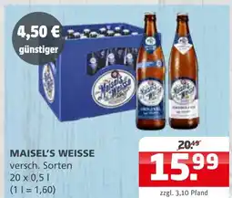 Getränke Quelle Maisel’s weisse Angebot