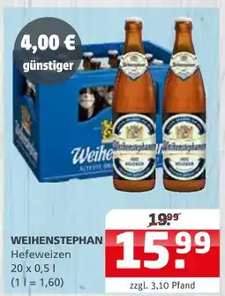 Getränke Quelle Weihenstephan hefeweizen Angebot