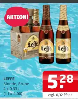 Getränke Quelle Leffe blonde, brune Angebot