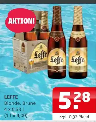 Getränke Quelle Leffe blonde, brune Angebot