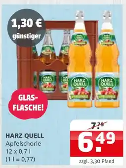 Getränke Quelle Harz quell apfelschorle Angebot