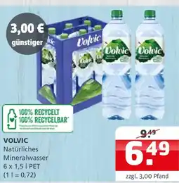 Getränke Quelle Volvic natürliches mineralwasser Angebot