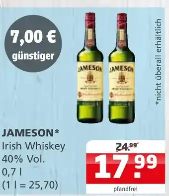 Getränke Quelle Jameson irish whiskey Angebot