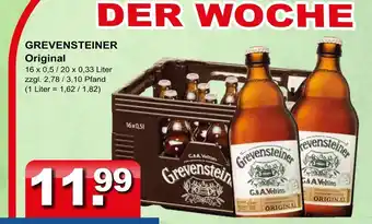 Getränkeparadies Gefromm Grevensteiner original Angebot