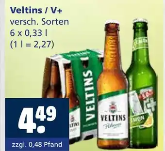 Getränkewelt Veltins v+ Angebot