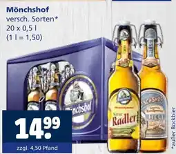 Getränkewelt Mönchshof Angebot