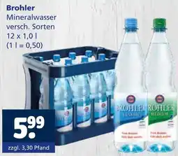 Getränkewelt Brohler mineralwasser Angebot